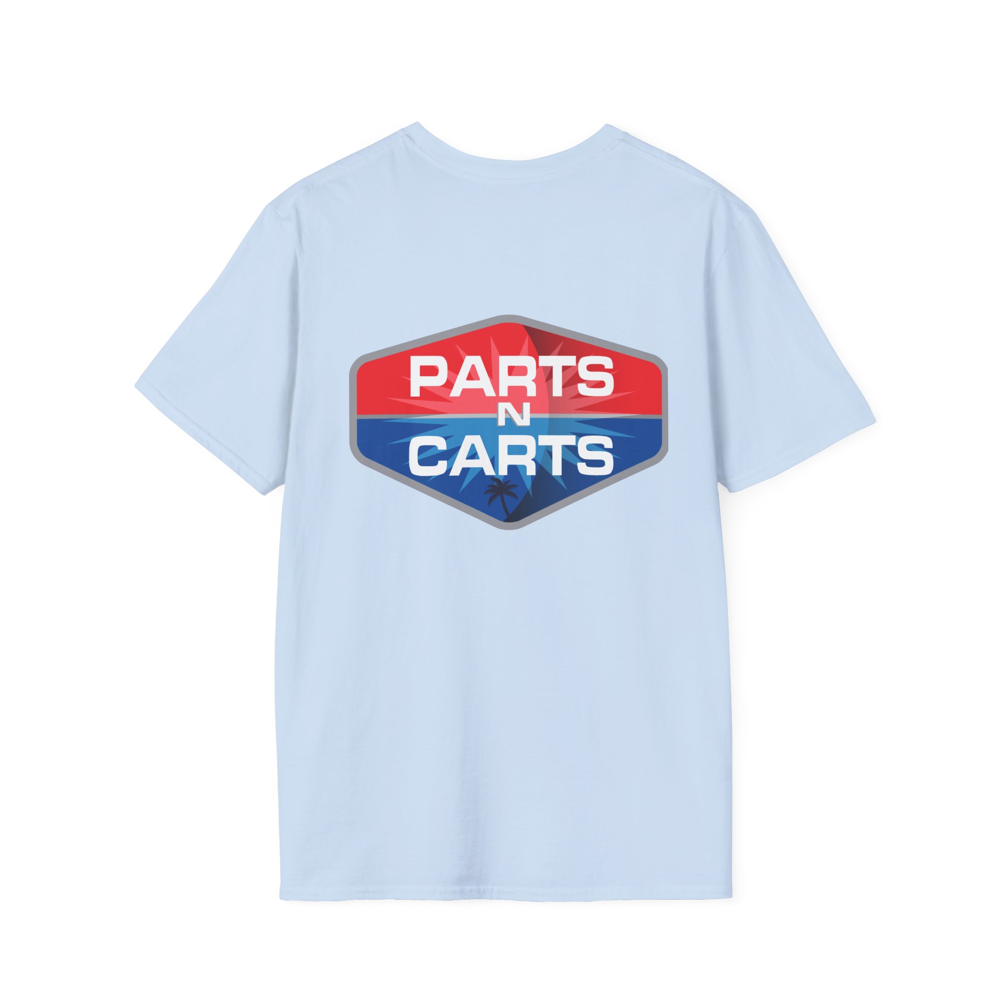Parts & Carts Logo T-Shirt — Retro Badge Graphic Tee - Image 32