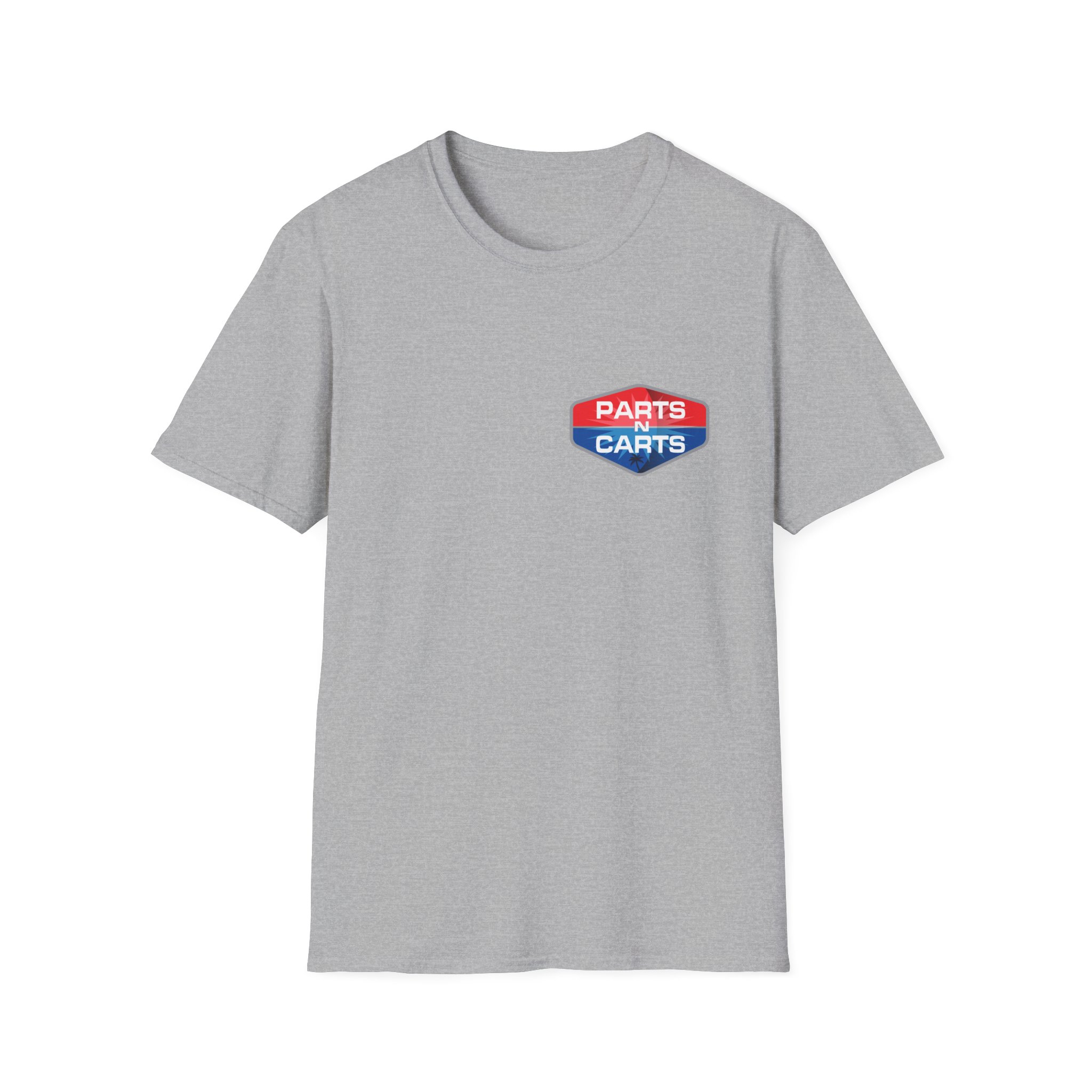 Parts & Carts Logo T-Shirt — Retro Badge Graphic Tee - Image 19
