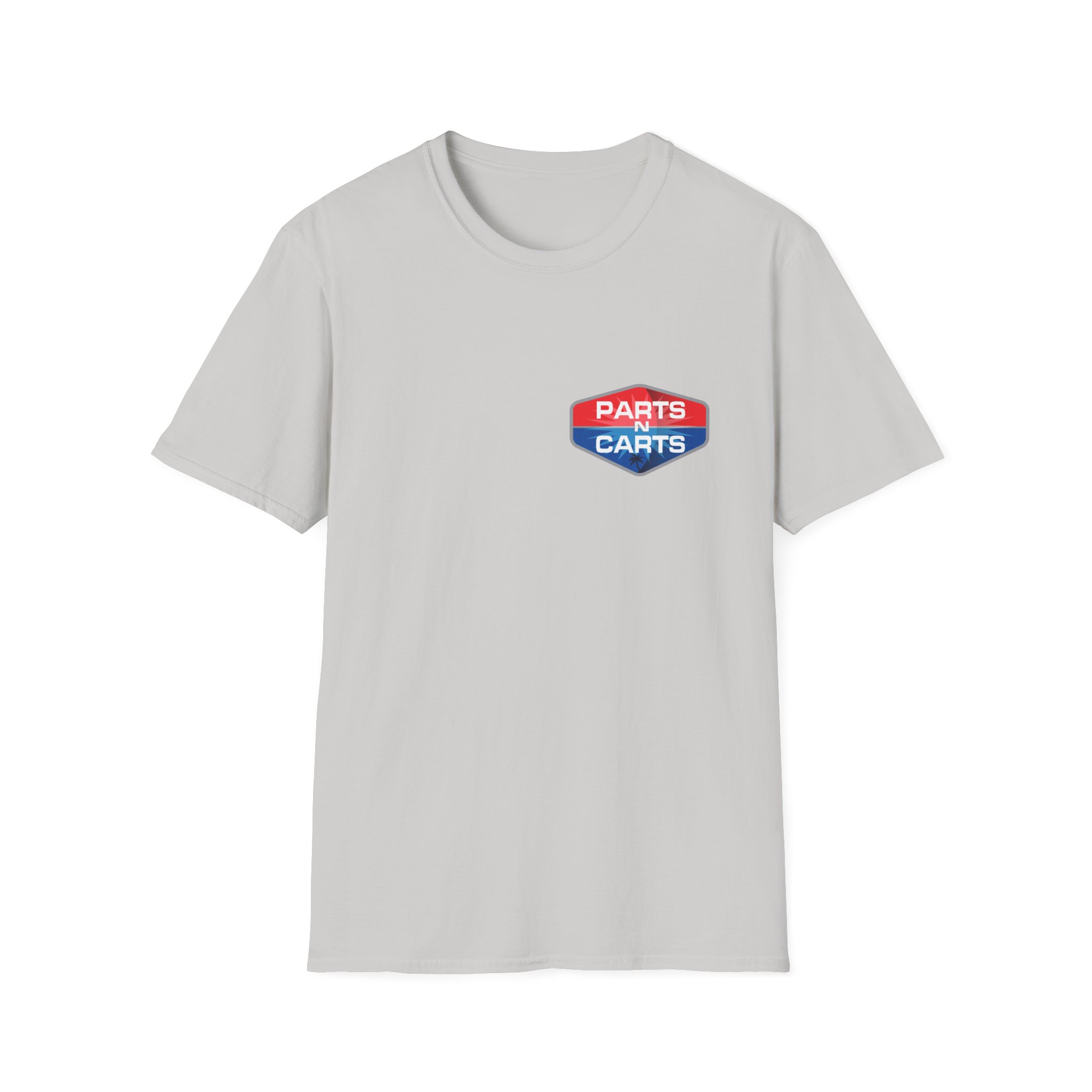 Parts & Carts Logo T-Shirt — Retro Badge Graphic Tee - Image 15