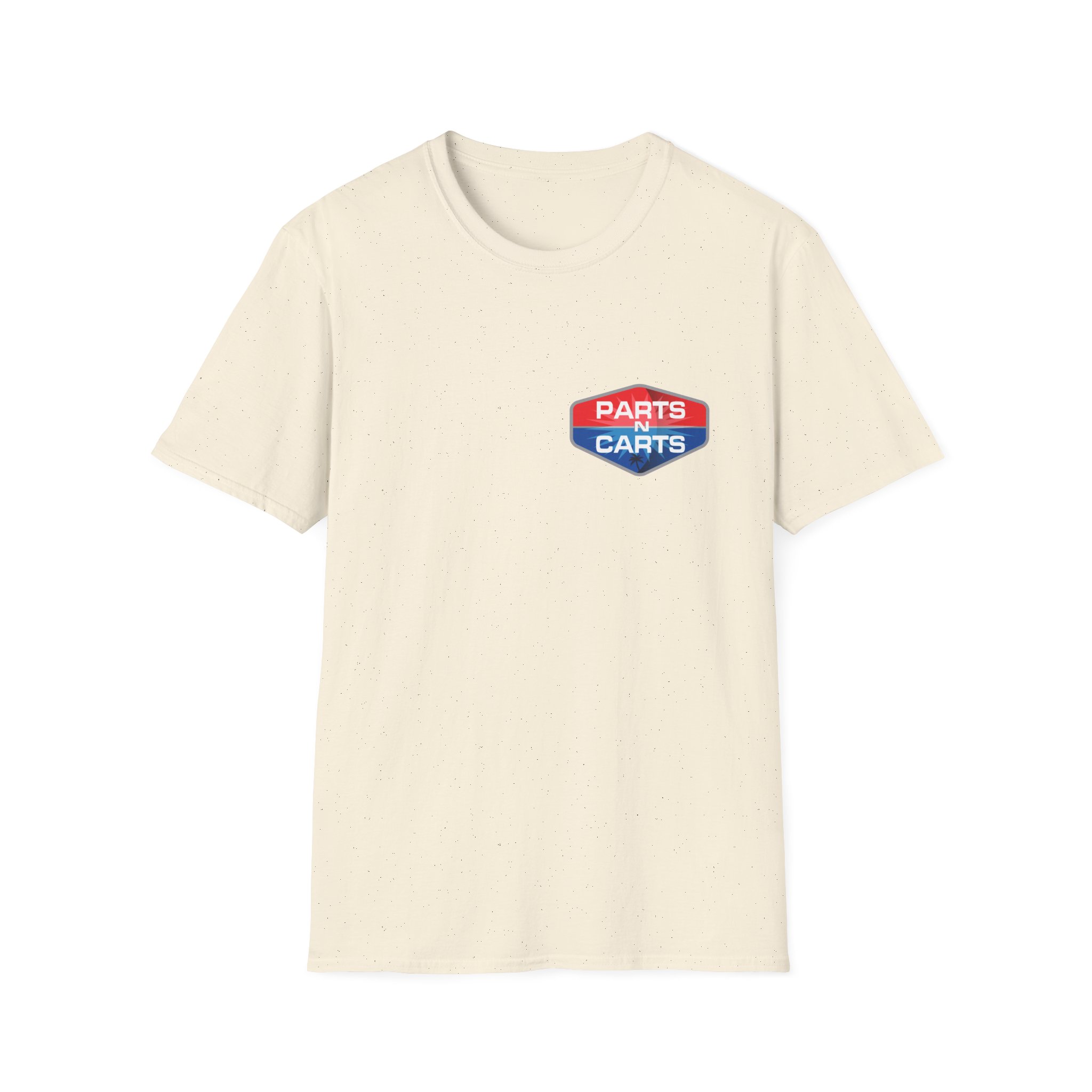 Parts & Carts Logo T-Shirt — Retro Badge Graphic Tee - Image 23