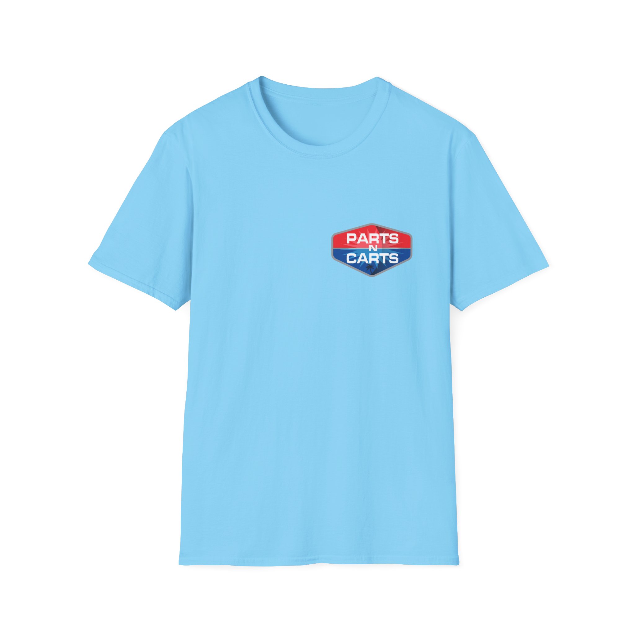 Parts & Carts Logo T-Shirt — Retro Badge Graphic Tee - Image 27