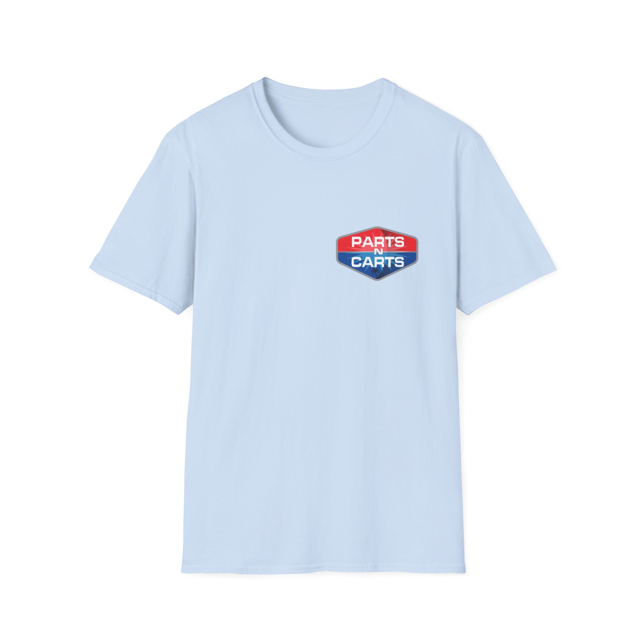 Parts & Carts Logo T-Shirt — Retro Badge Graphic Tee - Image 31