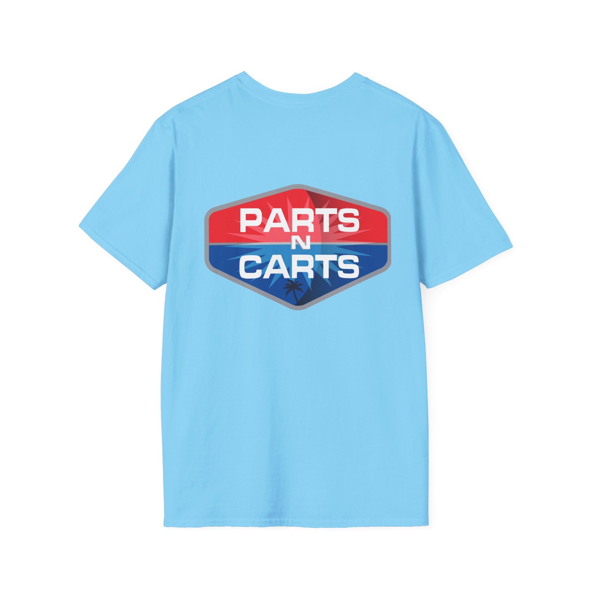 Parts & Carts Logo T-Shirt — Retro Badge Graphic Tee - Image 28
