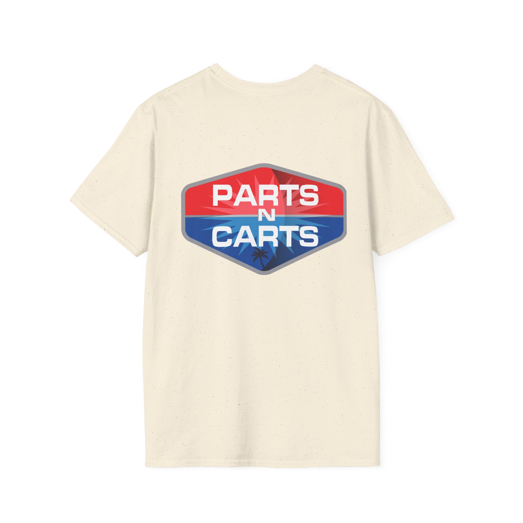 Parts & Carts Logo T-Shirt — Retro Badge Graphic Tee - Image 24