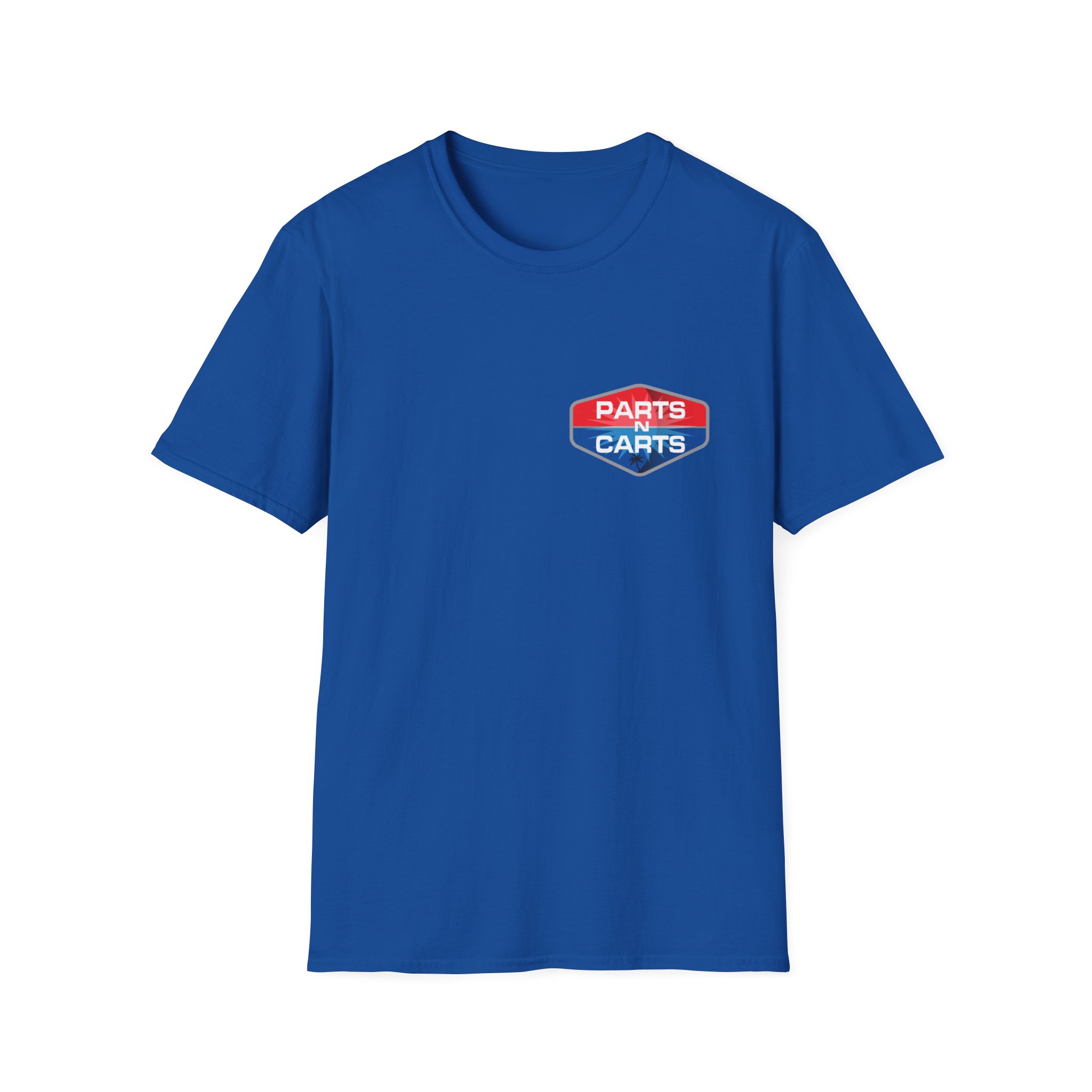 Parts & Carts Logo T-Shirt — Retro Badge Graphic Tee - Image 35