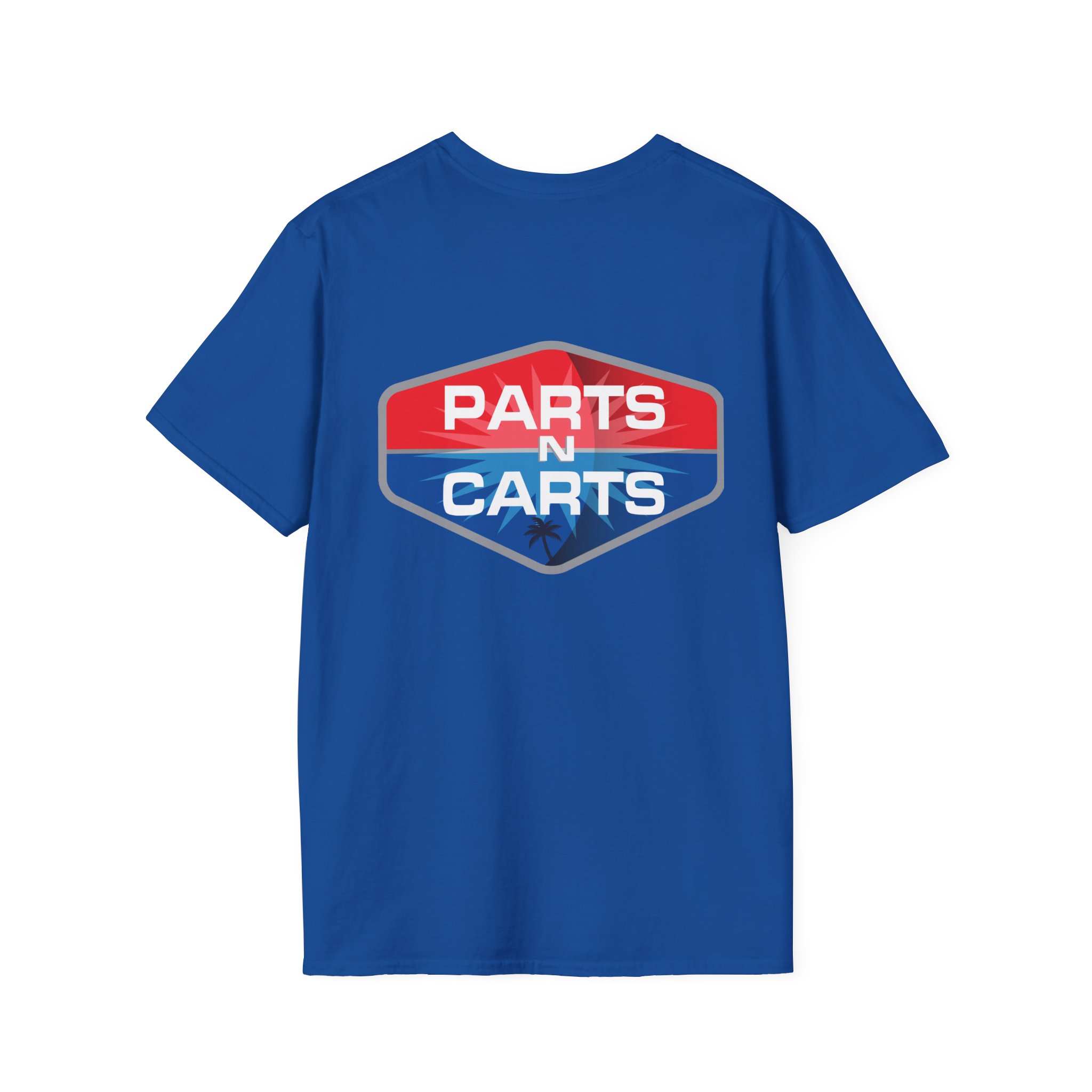 Parts & Carts Logo T-Shirt — Retro Badge Graphic Tee - Image 36