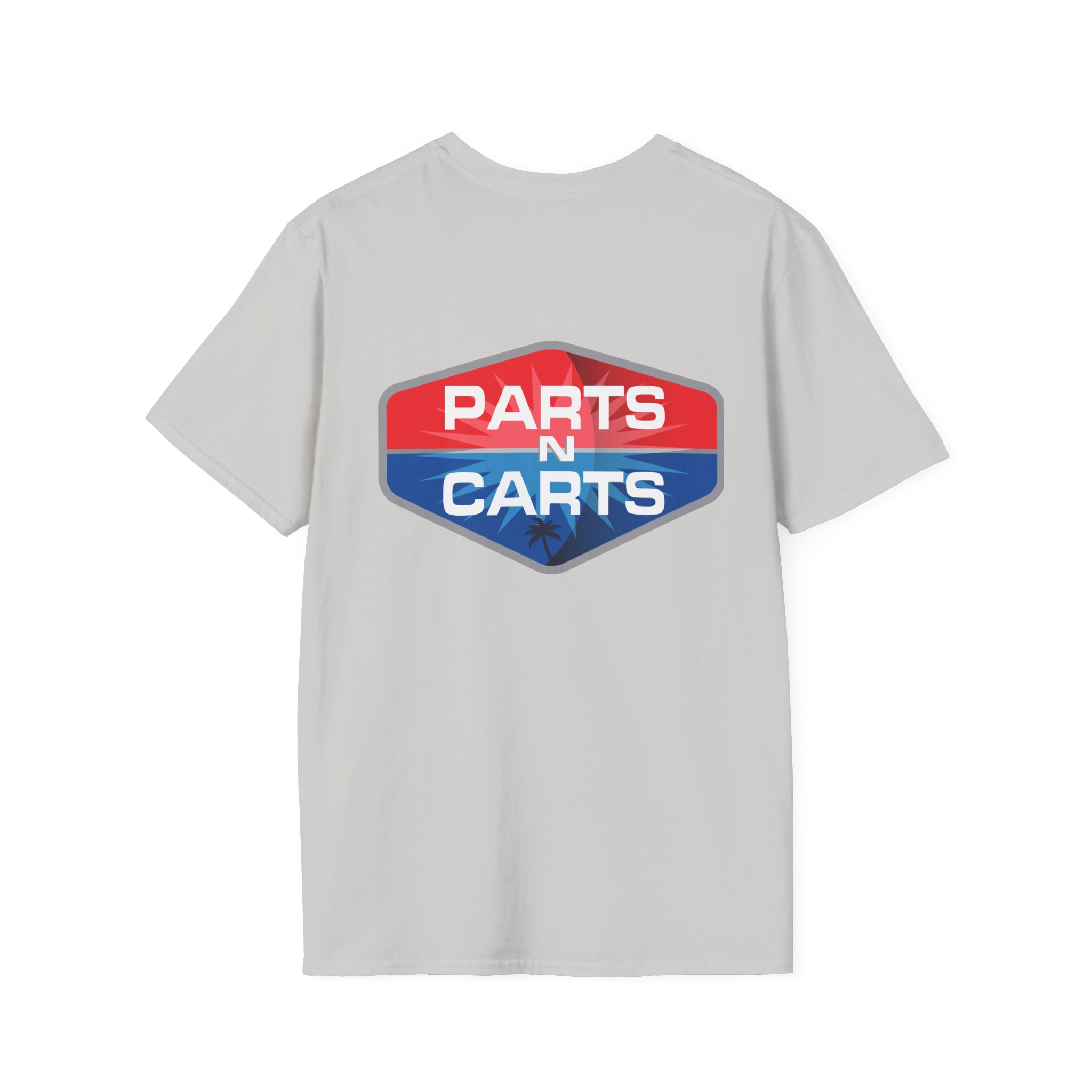 Parts & Carts Logo T-Shirt — Retro Badge Graphic Tee - Image 16
