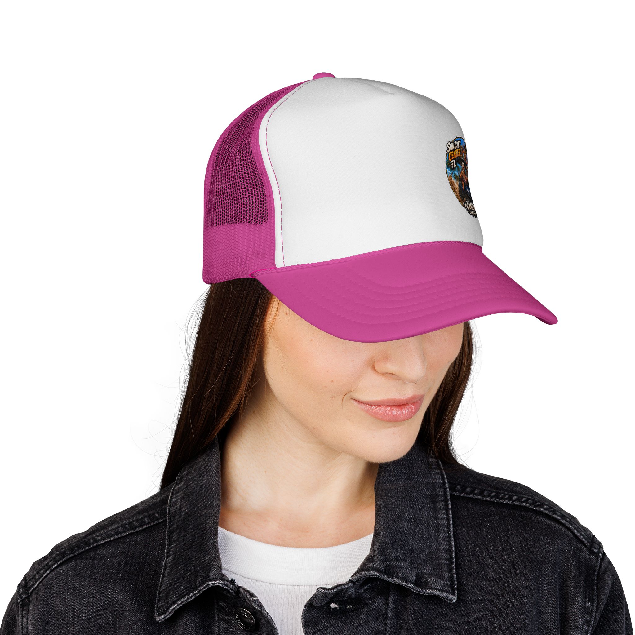 CartLifeFL Trucker cap — Sun City Center FL Retro Beach Patch - Image 14